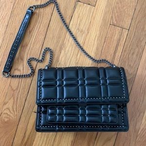 Zara black purse shoulder bag new without tag